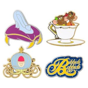 Disney Parks Cinderella Pin Set